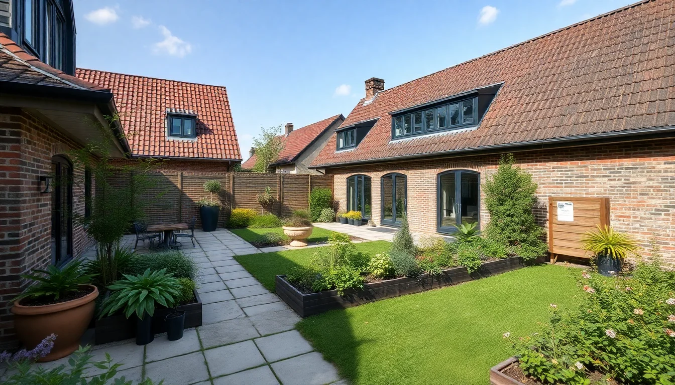 Dutch garden classic flowers