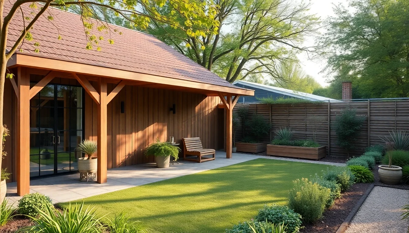 Farmhouse garden